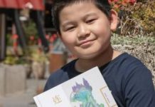 A talented young child with a big heart