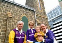 Backyard relay for a good cause