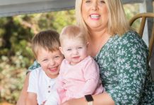 Mum’s brave breast cancer battle