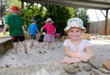 Kinders are going to school